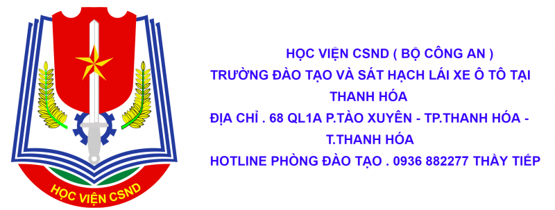 HỌC LÁI XE UY TÍN NHẤT TẠI THANH HÓA